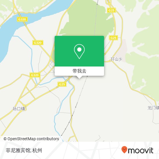 菲尼雅宾馆地图