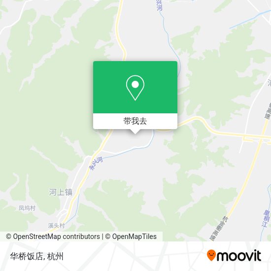 华桥饭店地图