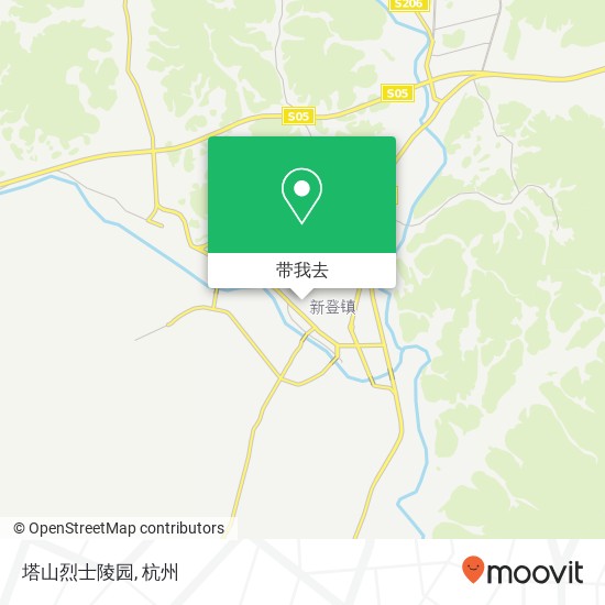 塔山烈士陵园地图