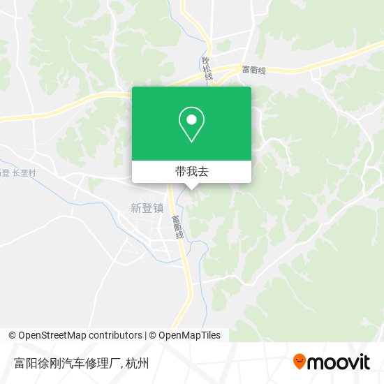 富阳徐刚汽车修理厂地图