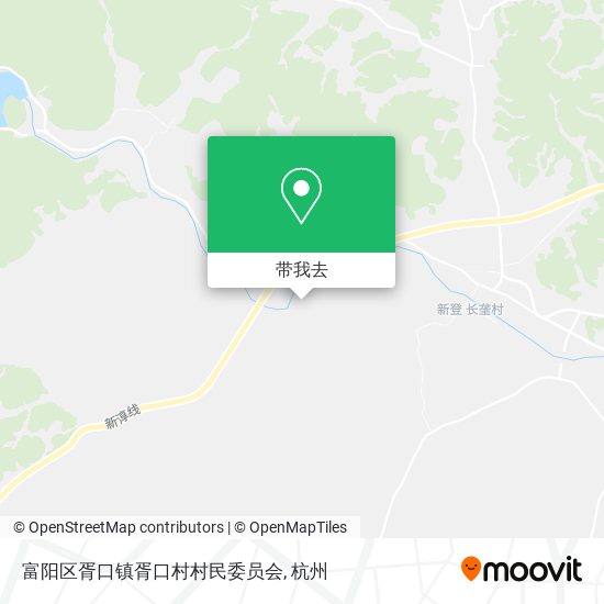富阳区胥口镇胥口村村民委员会地图