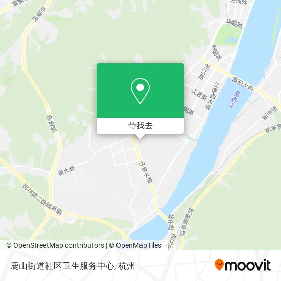 鹿山街道社区卫生服务中心地图