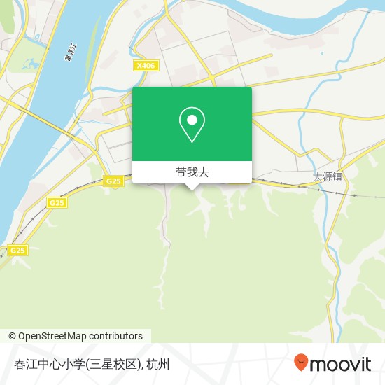 春江中心小学(三星校区)地图