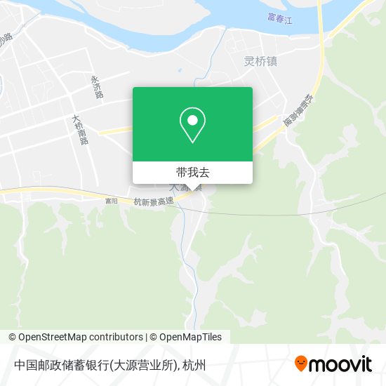 中国邮政储蓄银行(大源营业所)地图