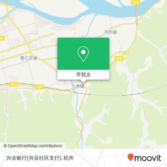 兴业银行(兴业社区支行)地图