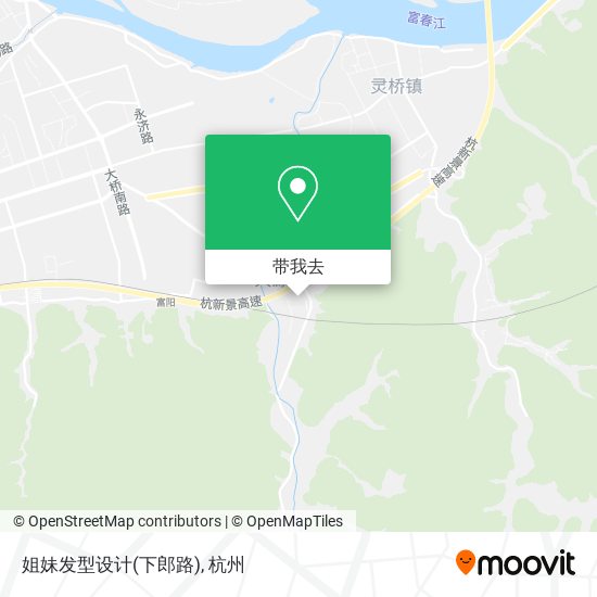 姐妹发型设计(下郎路)地图