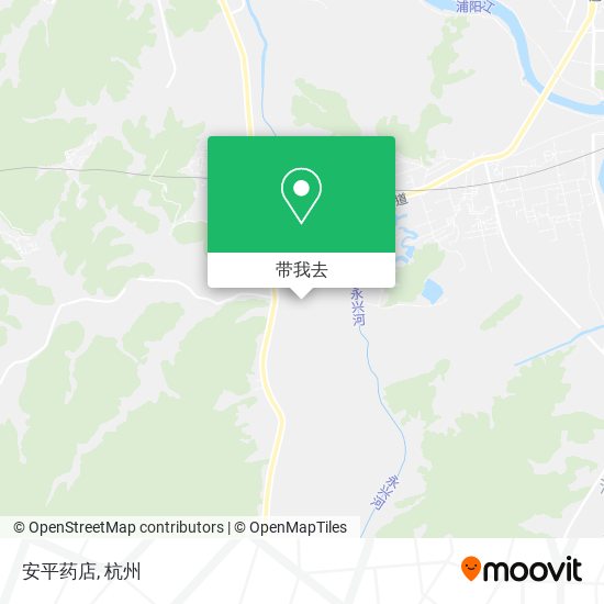 安平药店地图