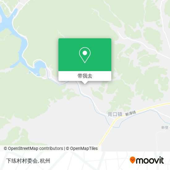 下练村村委会地图