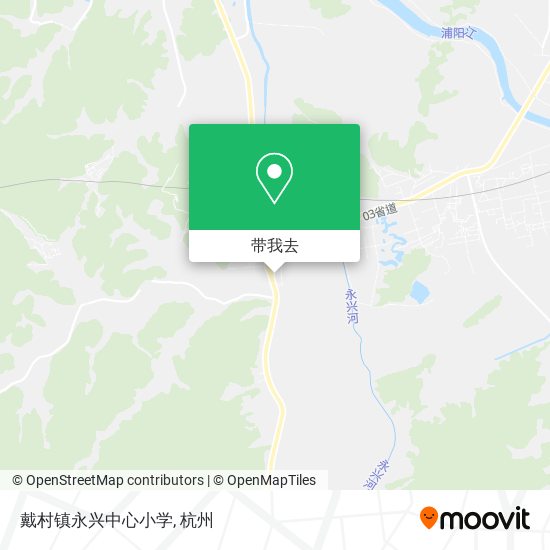 戴村镇永兴中心小学地图