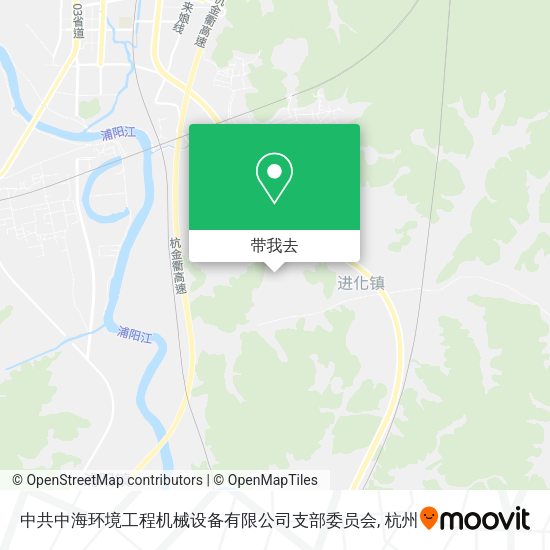 中共中海环境工程机械设备有限公司支部委员会地图