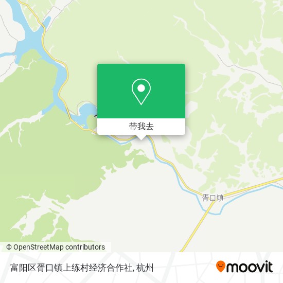 富阳区胥口镇上练村经济合作社地图