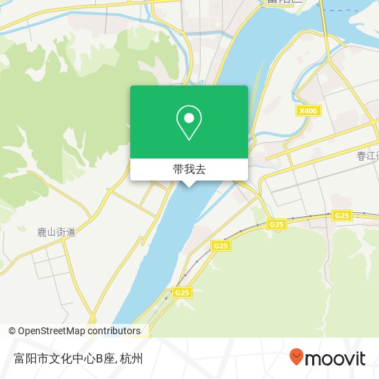 富阳市文化中心B座地图