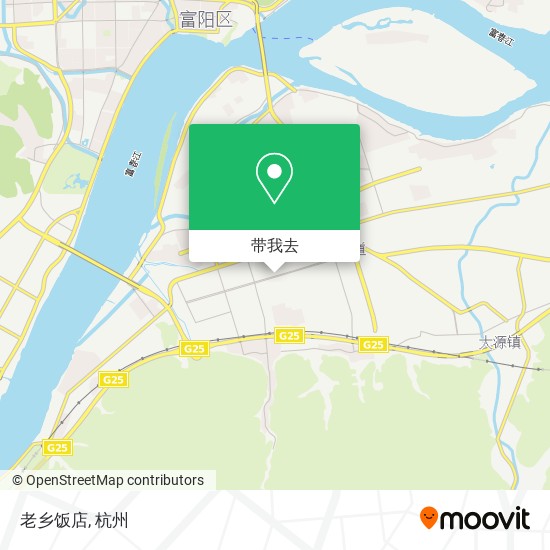 老乡饭店地图