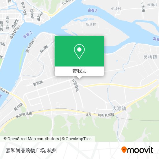 嘉和尚品购物广场地图