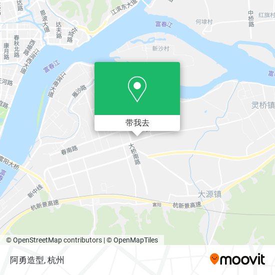 阿勇造型地图