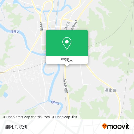 浦阳江地图