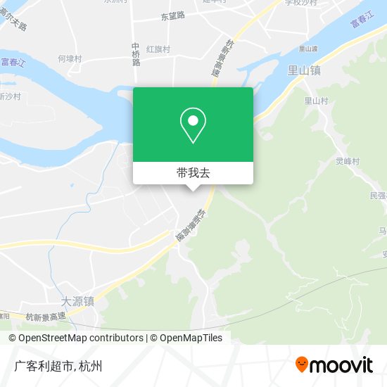 广客利超市地图