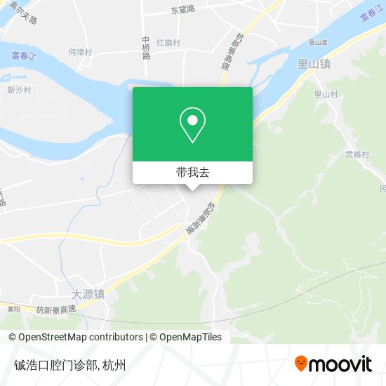 铖浩口腔门诊部地图