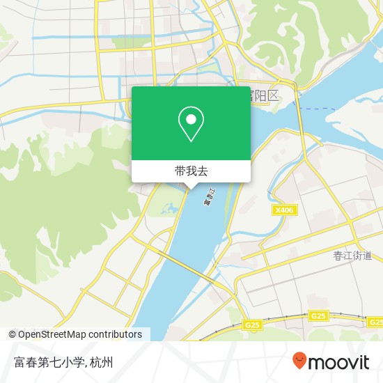 富春第七小学地图
