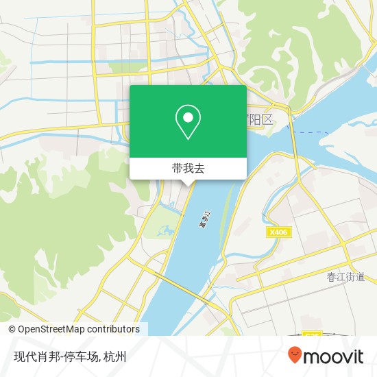 现代肖邦-停车场地图