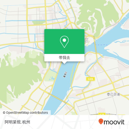 阿明菜馆地图