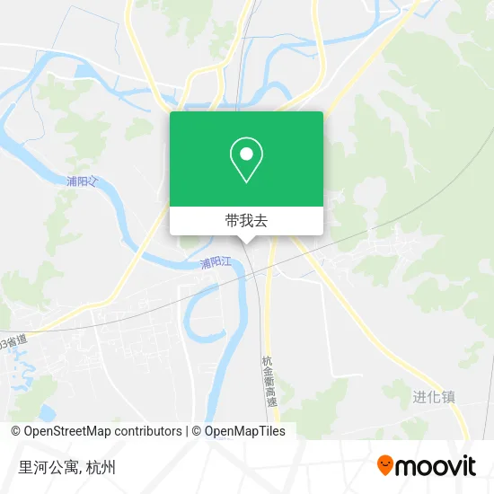 里河公寓地图