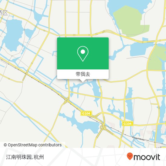 江南明珠园地图