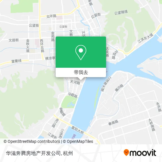 华滋奔腾房地产开发公司地图