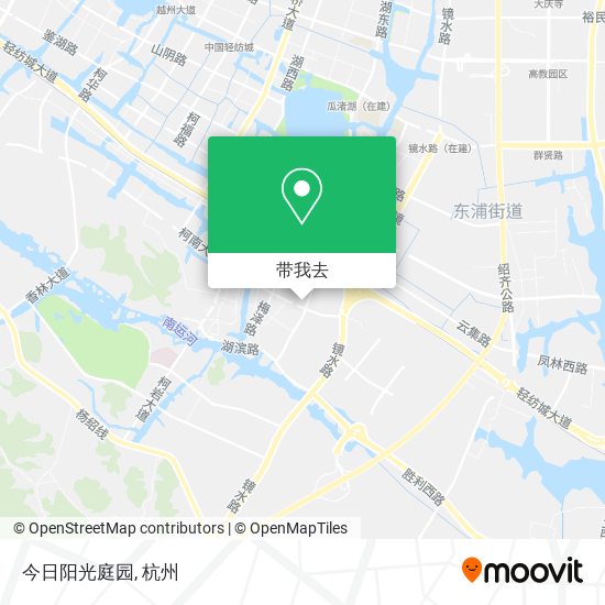 今日阳光庭园地图