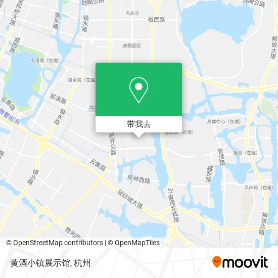 黄酒小镇展示馆地图