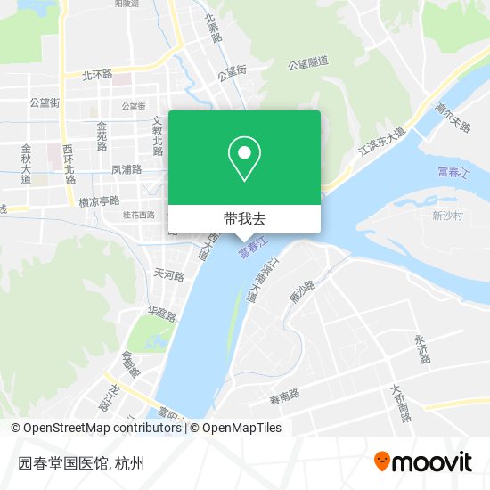 园春堂国医馆地图