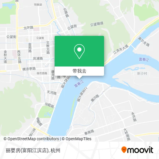 丽婴房(富阳江滨店)地图