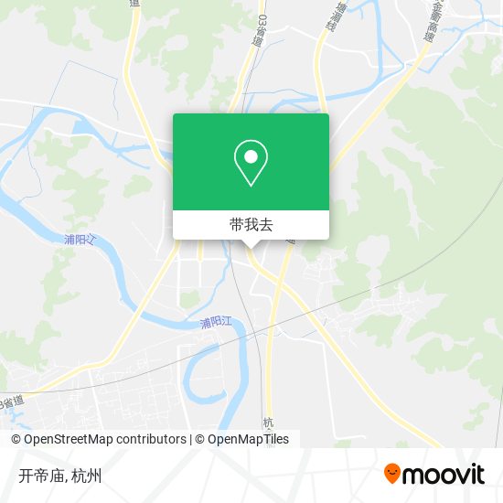 开帝庙地图