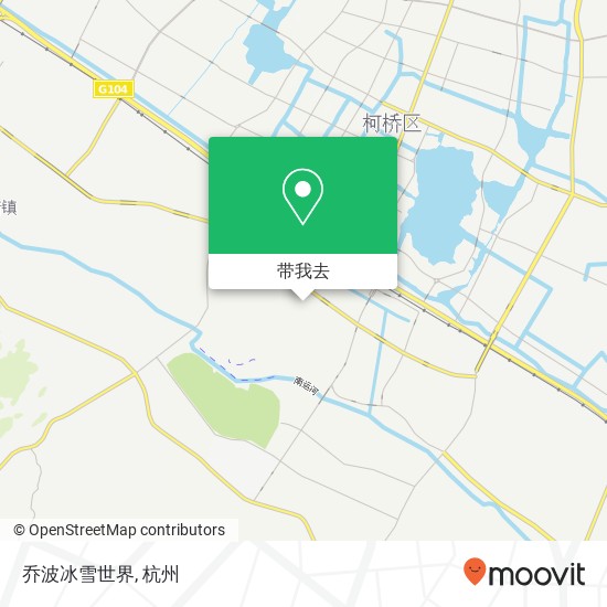 乔波冰雪世界地图