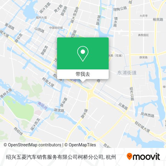 绍兴五菱汽车销售服务有限公司柯桥分公司地图