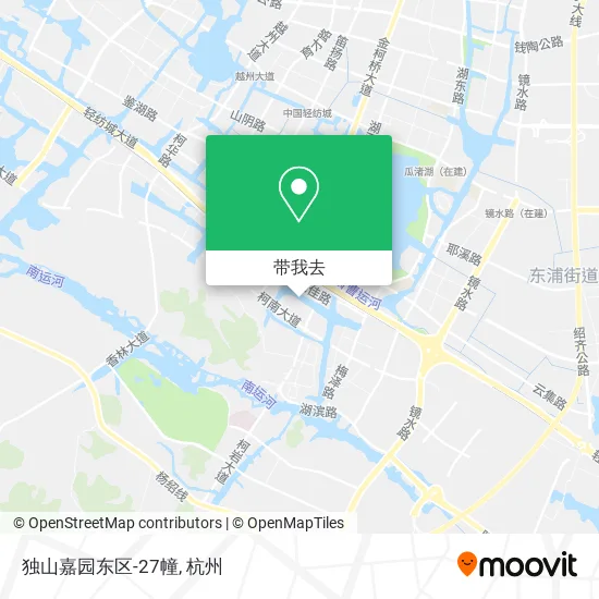 独山嘉园东区-27幢地图