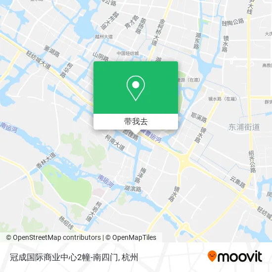 冠成国际商业中心2幢-南四门地图