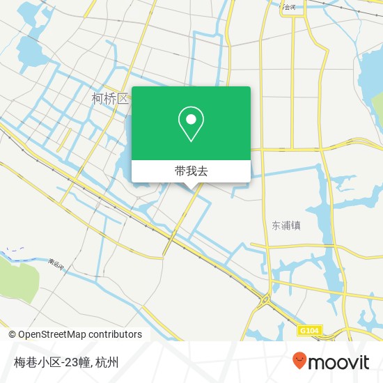梅巷小区-23幢地图