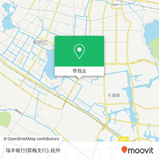 瑞丰银行(双梅支行)地图
