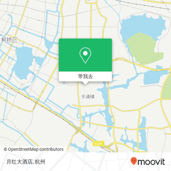 月红大酒店地图