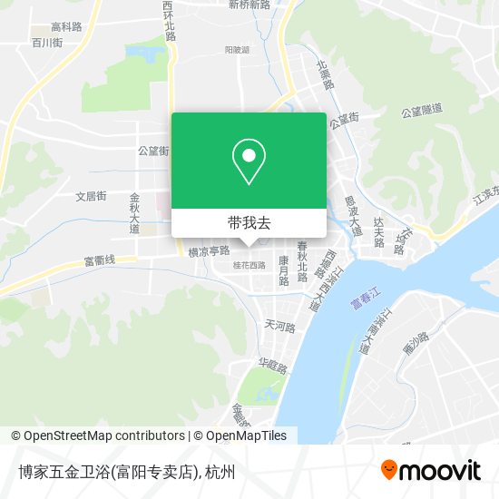 博家五金卫浴(富阳专卖店)地图