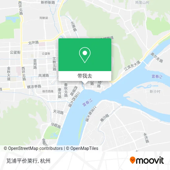 苋浦平价菜行地图