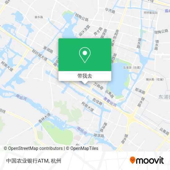 中国农业银行ATM地图