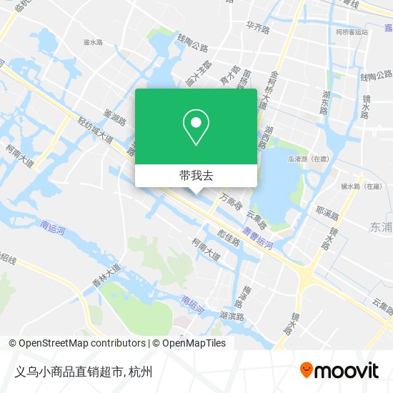 义乌小商品直销超市地图