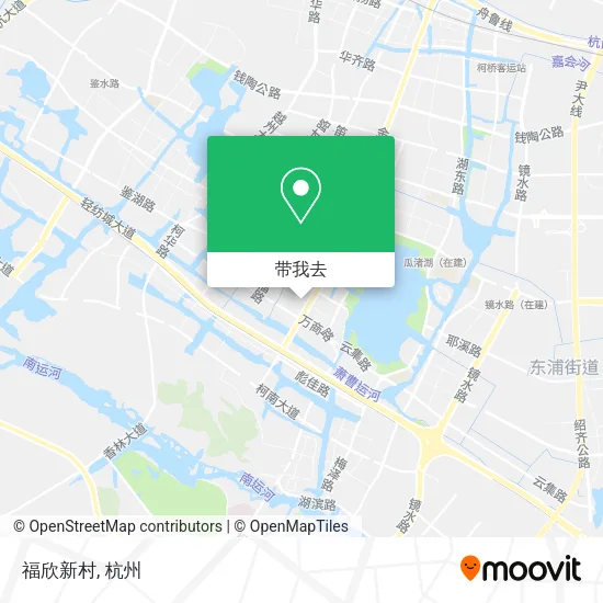 福欣新村地图