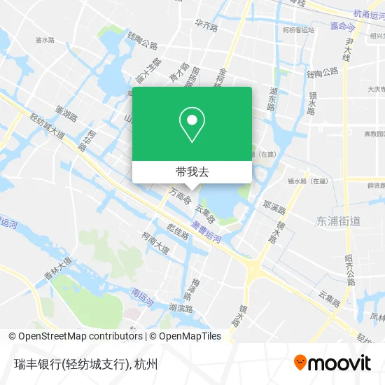 瑞丰银行(轻纺城支行)地图