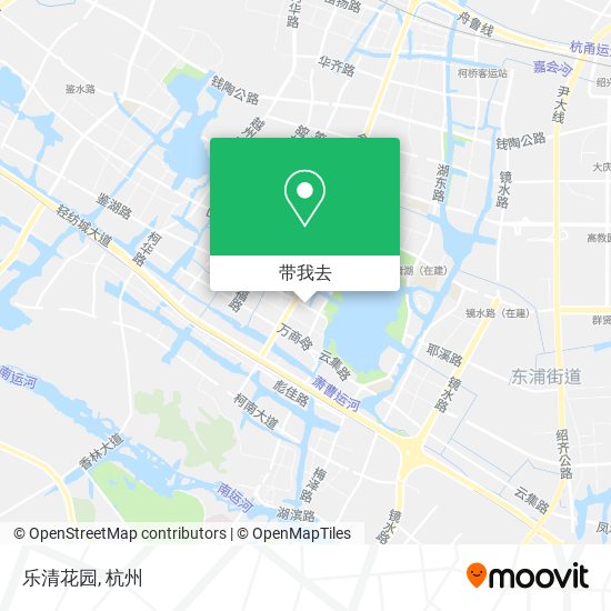 乐清花园地图