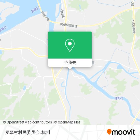 罗幕村村民委员会地图