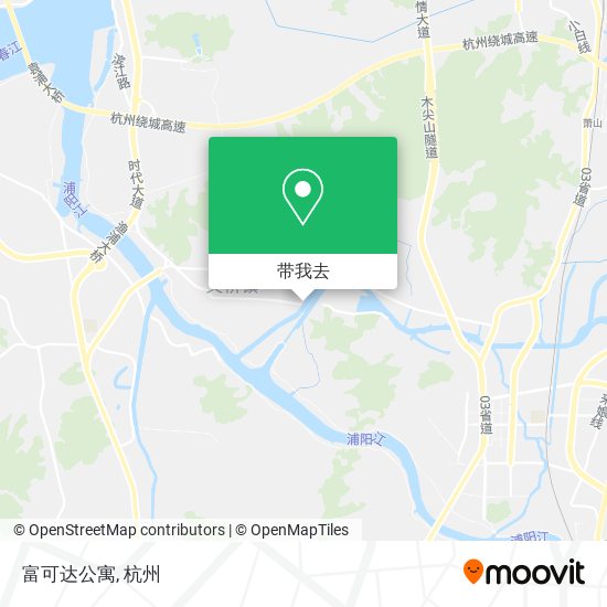富可达公寓地图