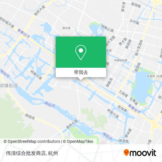 伟清综合批发商店地图